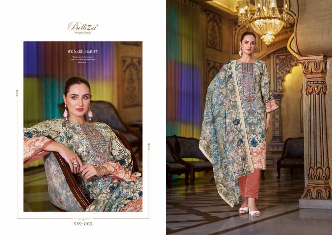 Naira Vol 70 By Belliza Printed Cotton Dress Material Wholesale Market In Surat
